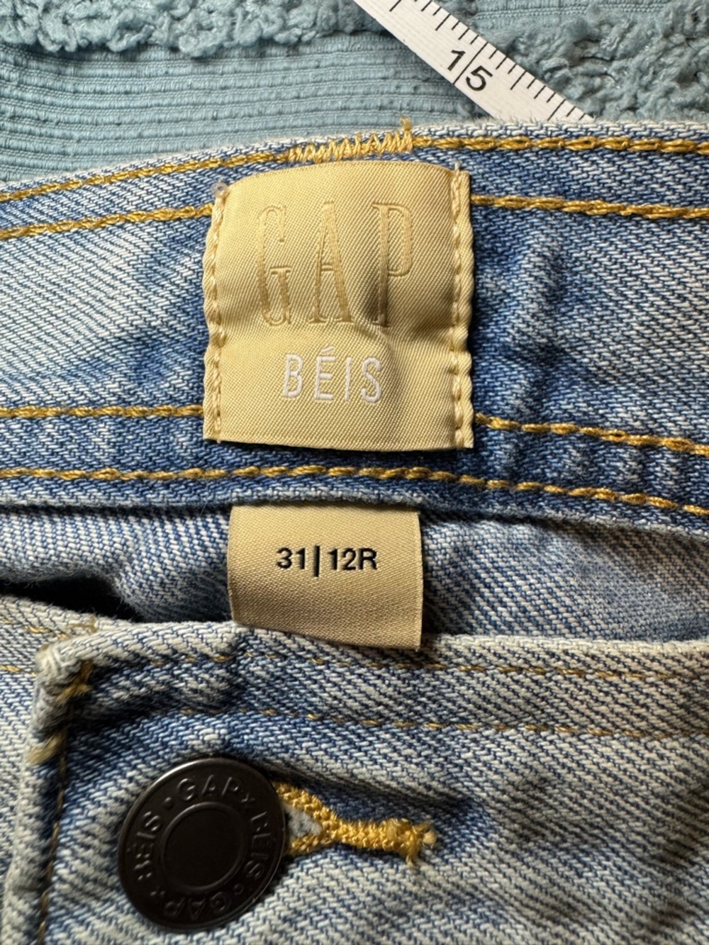 Gap × BÉIS High Rise Barrel Jeans - Picture 7 of 7